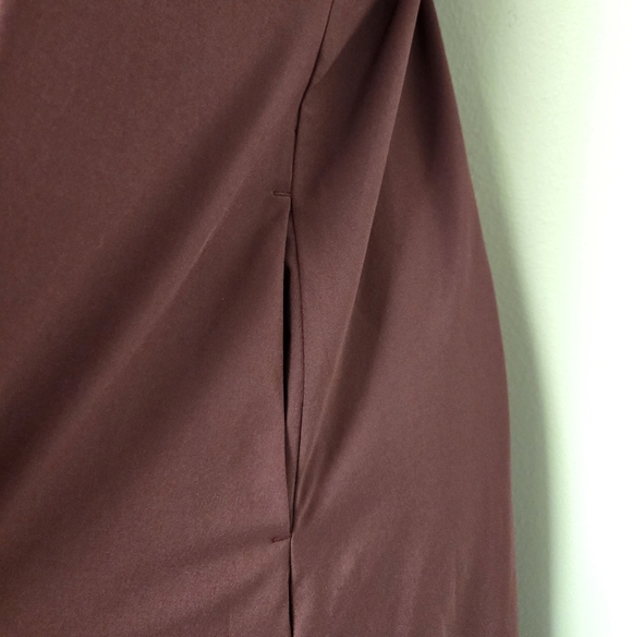 Halara Breezeful Racerback High Low Flowy Midi Dress Amaranth XS - Picture 10 of 14